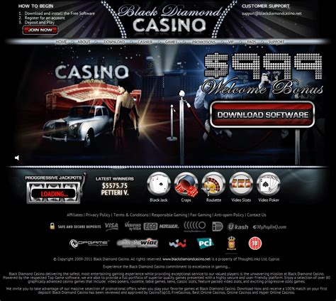 black diamond casino log in.